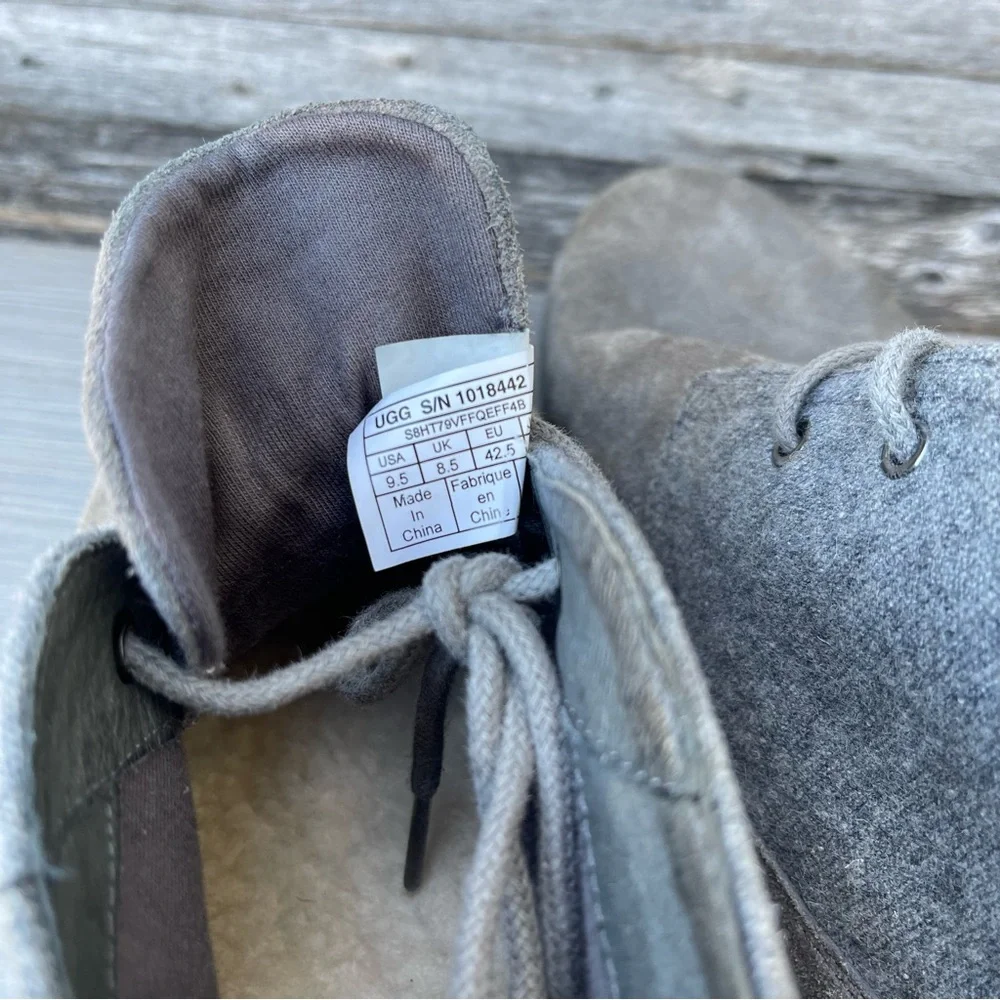 UGG AUSTRALIA Suede Cukka Winter Boots / Ms-Sz 9